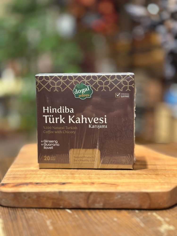 DOĞAL ADRES HİNDİBA TÜRK KAHVESİ (20 ADET ŞASE)