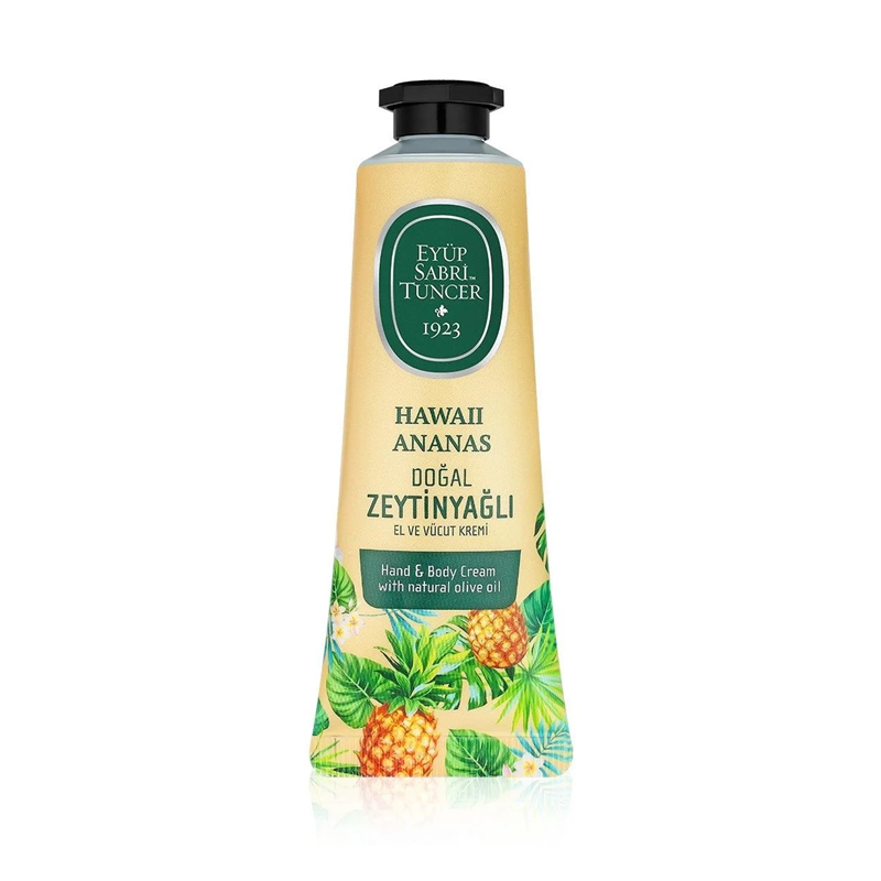 EST EL VE VÜCUT KREMİ ZEYTİNYAĞLI HAWAI ANANA TÜP 50 ML