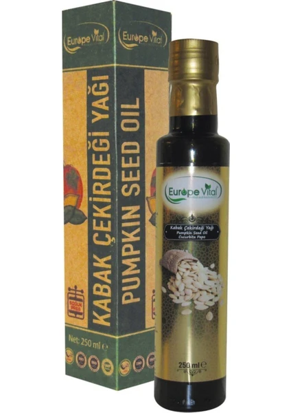 EUROPE VİTAL KABAK ÇEKİRDEĞİ YAĞI 250 ML