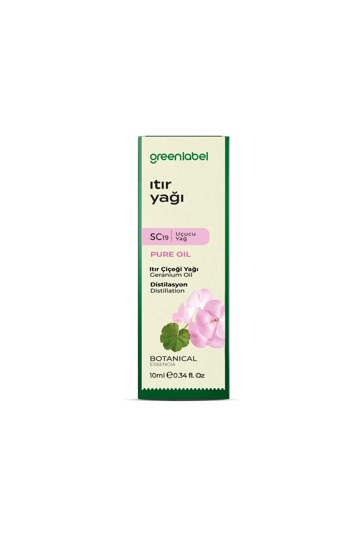 GREENLABEL ITIR YAĞI 10 ML. (DİSTİLASYON)