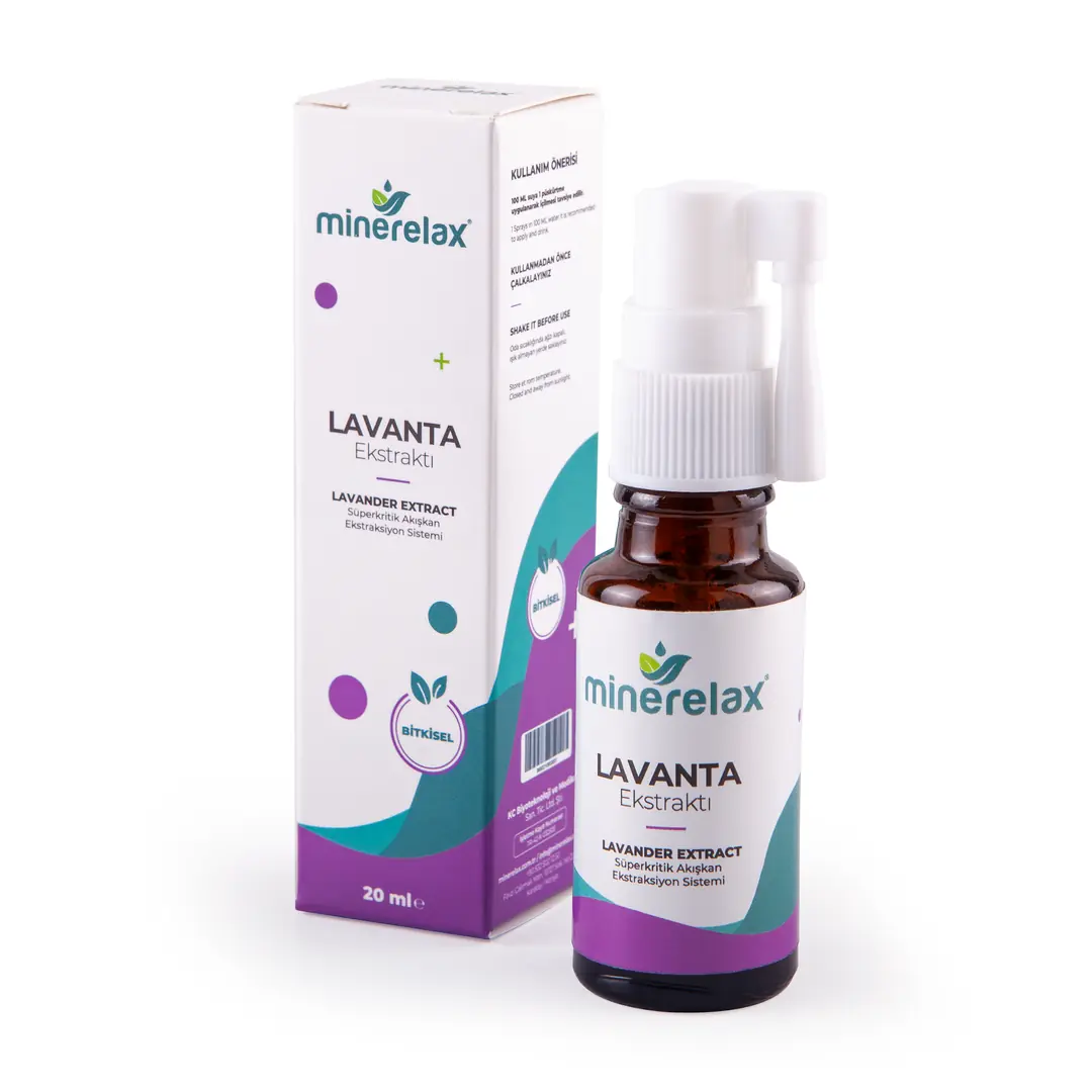 MİNERELAX LAVANTA EKSTRAKTI 20 ML