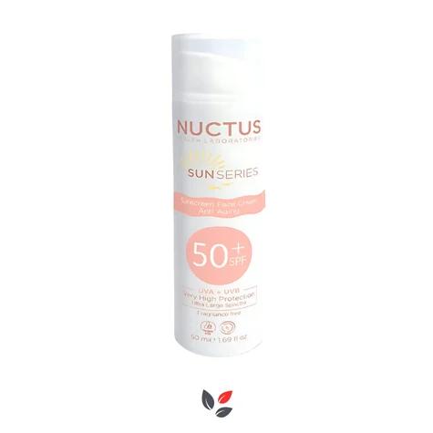 NUCTUS GÜNEŞ KORUYUCU KREM HASSAS CİLTLER SPF50 +  50ML