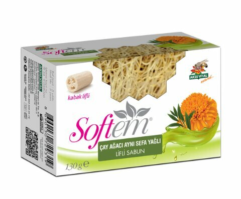 SFT CAY AGACI AYNI SEFA YAGLI LİFLİ SABUN 130G