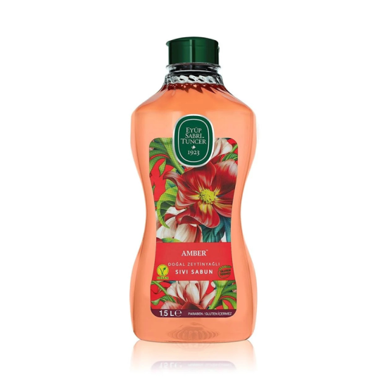 EST ZEYTİNYAĞLI SIVI SABUN AMBER 1,5 L PET ŞİŞE