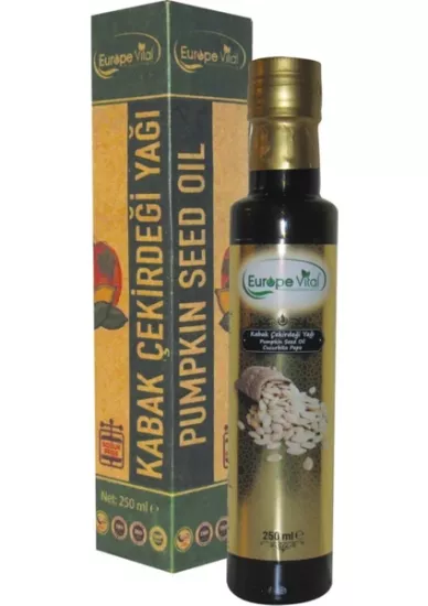 EUROPE VİTAL KABAK ÇEKİRDEĞİ YAĞI 250 ML