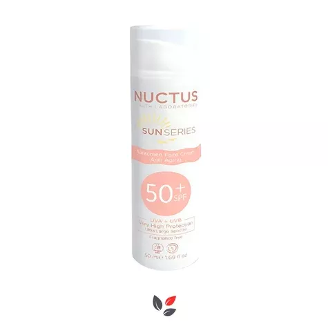 NUCTUS GÜNEŞ KORUYUCU KREM YAŞLANMA KARŞITI SPF50 +  50ML