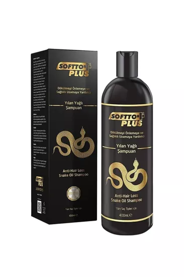 SOFTTO PLUS YILAN YAĞLI ŞAMPUAN 400 ML