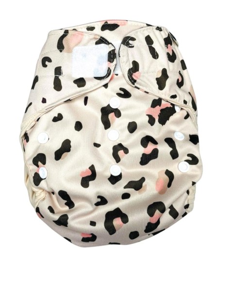 YIKANABİLİR BEBEK BEZİ TEK BEDEN COVER LEOPAR